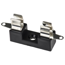 5 pcs - Bulgin 6.3A Base Mount Fuse Holder for 5 x 20mm Fuse, 250V ac