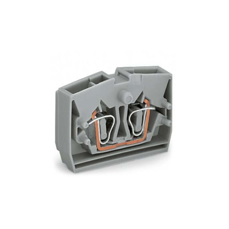 10 pcs - Wago 264 Series Terminal Block, 2-Way, 24A, 28 - 12 AWG Wire, Cage Clamp Termination