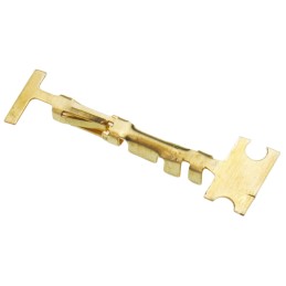 10 pcs - TE Connectivity AMPMODU MOD II Series Female Crimp Terminal, 26AWG Min, 22AWG Max