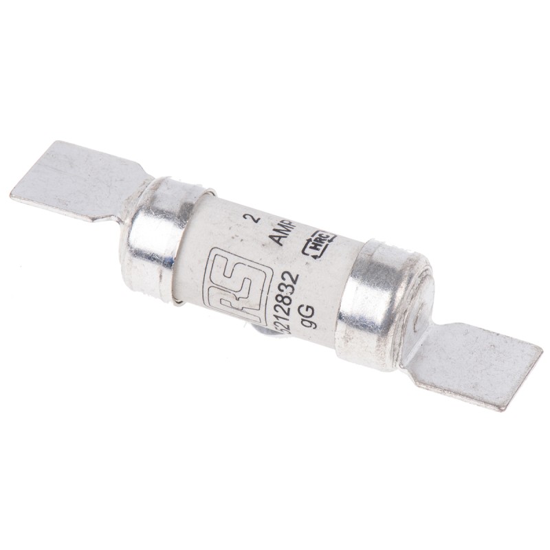 5 pcs - RS PRO 2A British Standard Fuse, F1, 550V ac