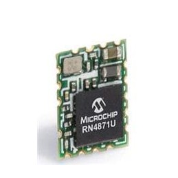 1 pcs : RN4871U-V/RM118 - Bluetooth Modules - 802.15.1 BT 4.2 BLE Module UnShielded 6x8mm