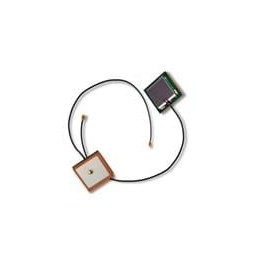 1 pcs : ACTPAT154-01-IP - Antennas GPS ceramic active antenna 15.2 mm x 15.2 mm x 7.0 mm with U.FL connector.