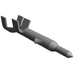 4500 pcs - TE Connectivity Mini-Universal MATE-N-LOK Series Male Crimp Terminal, 20AWG Min, 16AWG Max