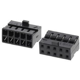 10 pcs - Molex, Milli-Grid Female Connector Housing, 2mm Pitch, 10 Way, 2 Row