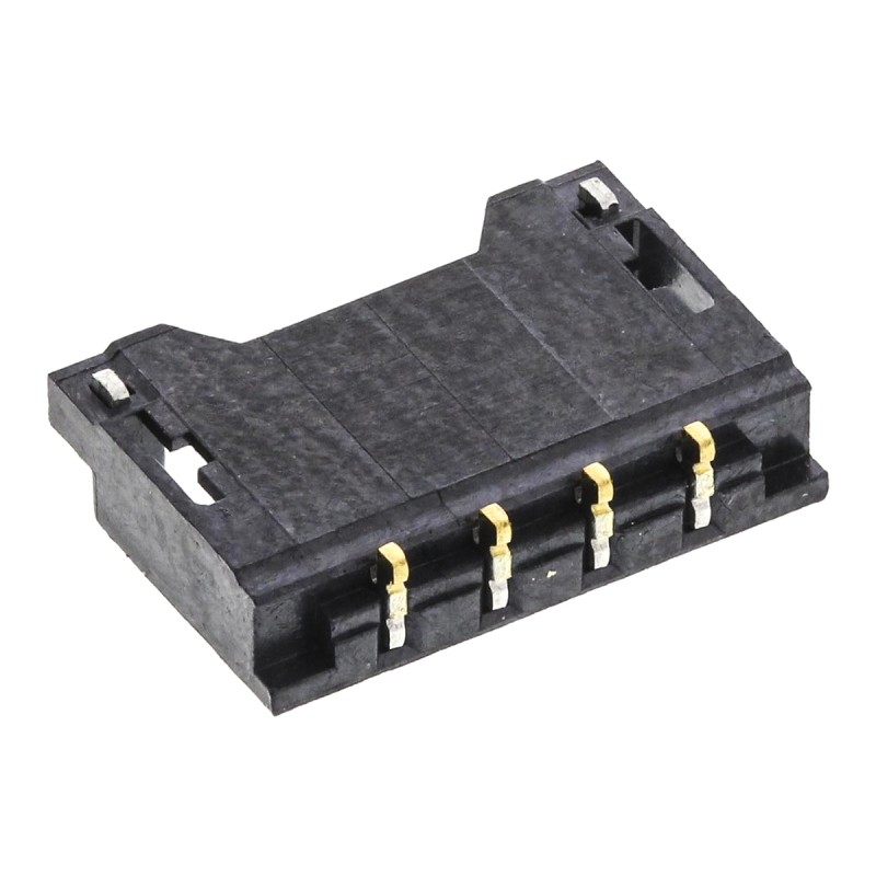 4500 pcs - Molex Pico-Ezmate Series Straight Surface Mount PCB Header, 4 Contact(s), 1.2mm Pitch, 1 Row(s), Shrouded