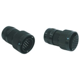 1 pcs - Glenair 2 Way Cable Mount MIL Spec Circular Connector Plug, Socket Contacts,Shell Size 10SL, MIL-DTL-5015