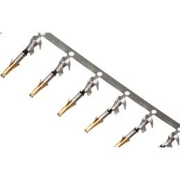 4500 pcs - TE Connectivity Mini-Universal MATE-N-LOK Series Female Crimp Terminal, 20AWG Min, 16AWG Max