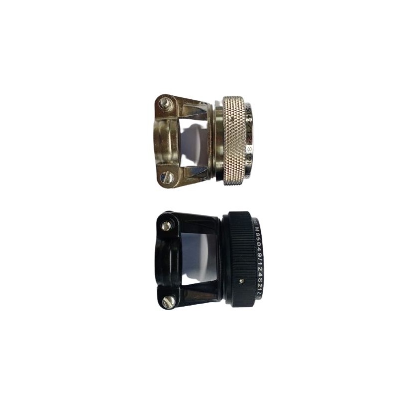 1 pcs - Amphenol Limited, M85049Size 19 Right Angle Circular Connector Backshell With Strain Relief, For Use With MIL-DTL-38999