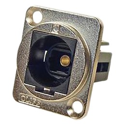 1 pcs - RS PRO, Toslink Simplex Fibre Optic Adapter