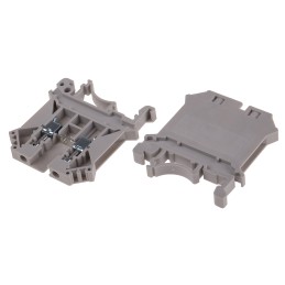 10 pcs - RS PRO DIN Rail Terminal Block, 2.5mm², Single-Level, Screw Termination