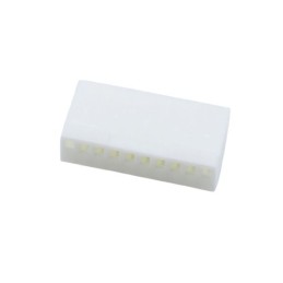 10 pcs - Molex, 2695 Female Connector Housing, 2.54mm Pitch, 10 Way, 1 Row