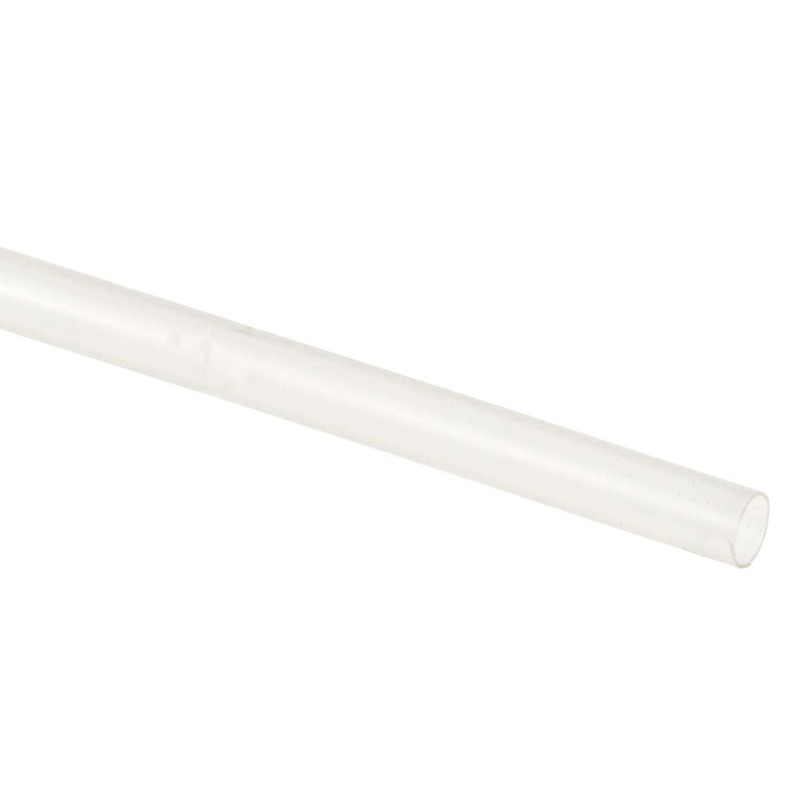 1 pcs - TE Connectivity Heat Shrink Tubing, Clear 2.4mm Sleeve Dia. x 1.2m Length 2:1 Ratio, KYNAR Series