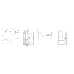 1 pcs - Siretta QUARTZ-W22-LTE(EU) + ACCESSORIES 3G, 4G, 1 x RS-232, 2 x LAN, 2 x SIM, 3 x I/O Ports