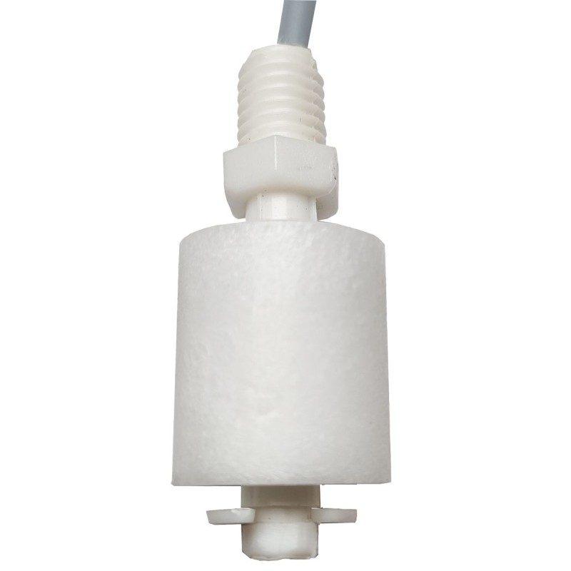 1 pcs - Celduc PTF Series Float Level Sensor, NC Output, Vertical Mounting, Polypropylene Body