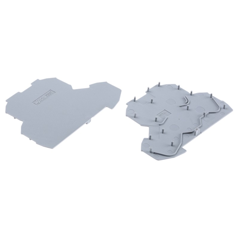 10 pcs - Wago TOPJOB S, 2002 Series End and Intermediate Plate for Use with 2000 Series Double Level Terminal Blocks, IECEx