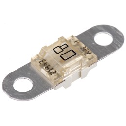 5 pcs - Littelfuse 80A Natural BF1 Car Fuse, 32V dc