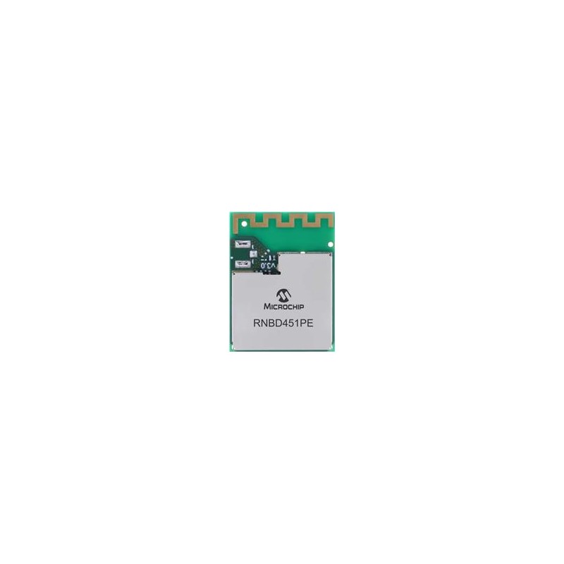 1 pcs : RNBD451PE-I110 - Bluetooth Modules - 802.15.1 Bluetooth Low Energy/Zigbee Combo Module with PCB Antenna