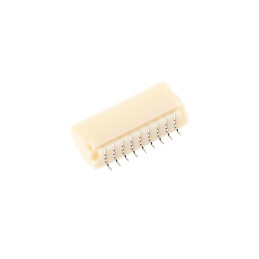 10 pcs - JST SH Series Right Angle Surface Mount PCB Header, 9 Contact(s), 1.0mm Pitch, 1 Row(s), Shrouded