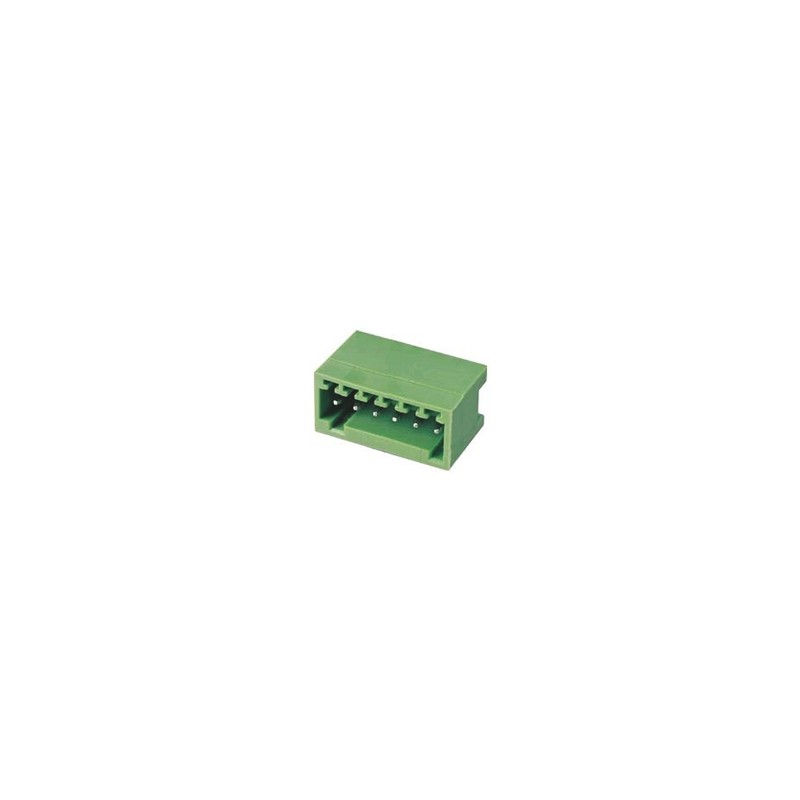 10 pcs - RS PRO 3.81mm Pitch 4 Way Right Angle Pluggable Terminal Block, Header, Through Hole, Solder Termination
