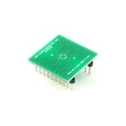 1 pcs : IPC0102 - Sockets & Adapters QFN-20 to DIP-20 SMT Adapter