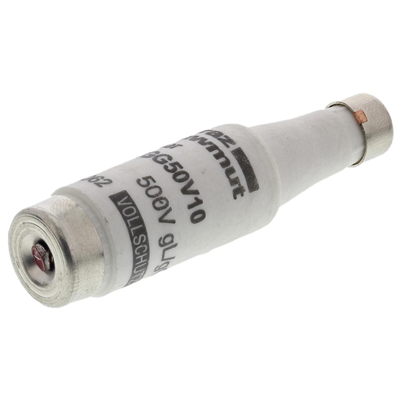 5 pcs - Mersen 10A DI Diazed Fuse, E16 Thread Size, gG, 500V