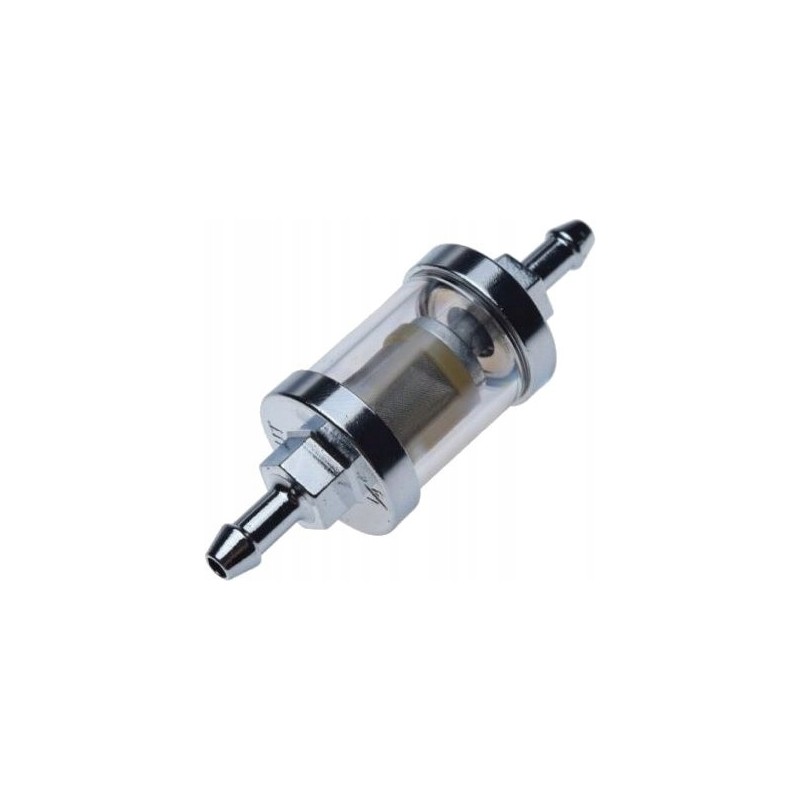 Fuel filter for 8 mm glass fuel line