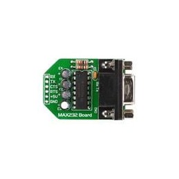 1 pcs : MIKROE-222 - Interface Development Tools MAX232 (MAX232N) ADAPTER BOARD