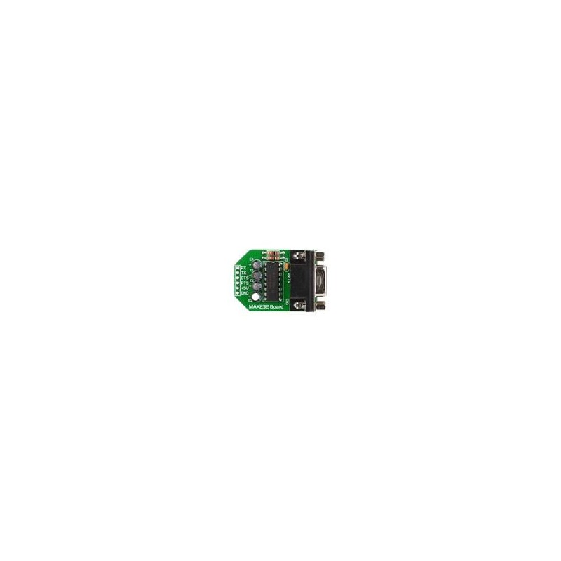 1 pcs : MIKROE-222 - Interface Development Tools MAX232 (MAX232N) ADAPTER BOARD