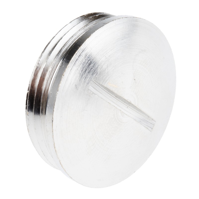 5 pcs - Lapp Blanking Plug, PG21, Nickel Plated Brass, 30mm Diameter, Threaded