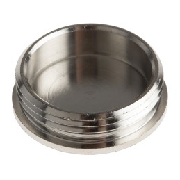 5 pcs - Lapp Blanking Plug, PG21, Nickel Plated Brass, 30mm Diameter, Threaded