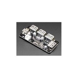 1 pcs : 4115 - Interface Development Tools Zero4U - 4-Port USB Hub without Pogo Pins - v1.3