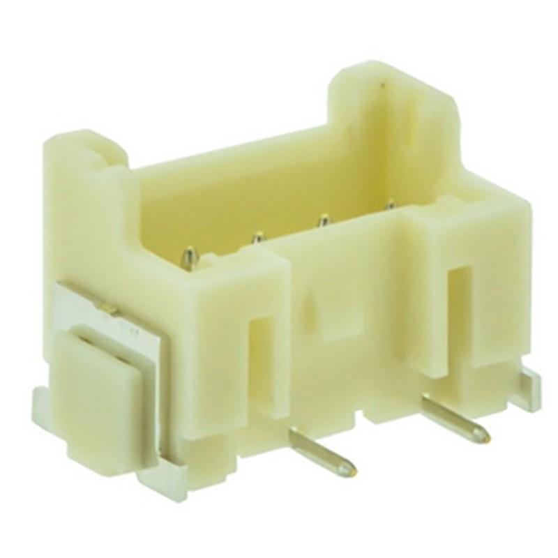 500 pcs - JST XA Series Straight Surface Mount PCB Header, 4 Contact(s), 2.5mm Pitch, 1 Row(s), Shrouded