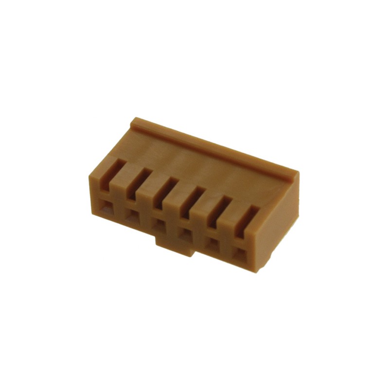 10 pcs - JAE, IL-G Female Connector Housing, 2.5mm Pitch, 6 Way, 1 Row