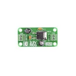 1 pcs : MIKROE-191 - Power Management IC Development Tools 3.3V VOLTAGE REGULATOR BOARD