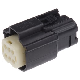 5 pcs - Molex, MX150 Automotive Connector Socket 6 Way, Crimp Termination