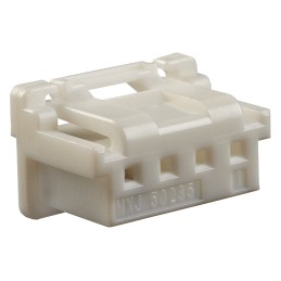 10 pcs - Molex, DuraClik Female Connector Housing, 2mm Pitch, 4 Way, 1 Row