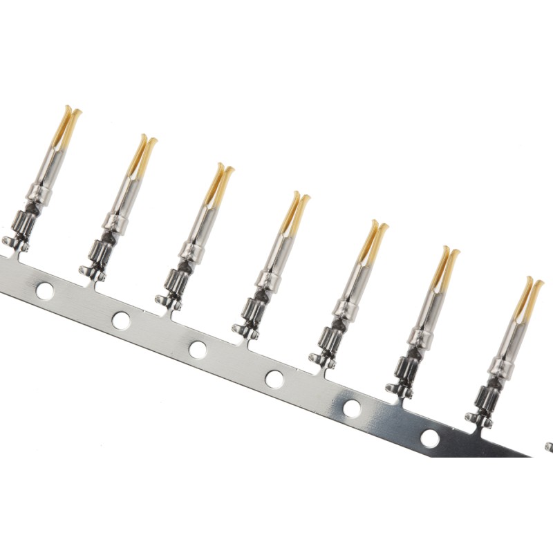 500 pcs - Provertha, TMC Series, Female Crimp D-sub Connector Contact Signal, 26 - 20 AWG