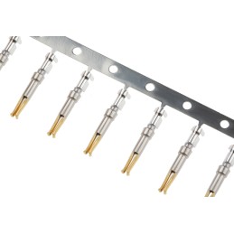 500 pcs - Provertha, TMC Series, Female Crimp D-sub Connector Contact Signal, 26 - 20 AWG