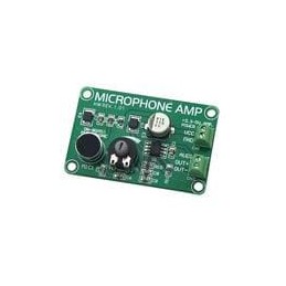 1 pcs : MIKROE-333 - Audio IC Development Tools MICROPHONE AMP ADAPTER BOARD