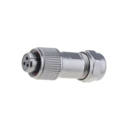 1 pcs - RS PRO Circular Connector, 3 Contacts, Cable Mount, Socket, Female, IP67