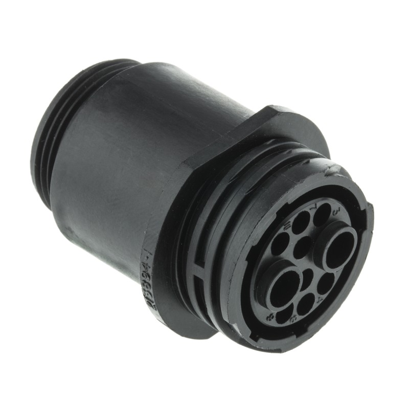 1 pcs - TE Connectivity Circular Connector, 10 Contacts, Cable Mount, Socket, Female, CPC Series 6 Series