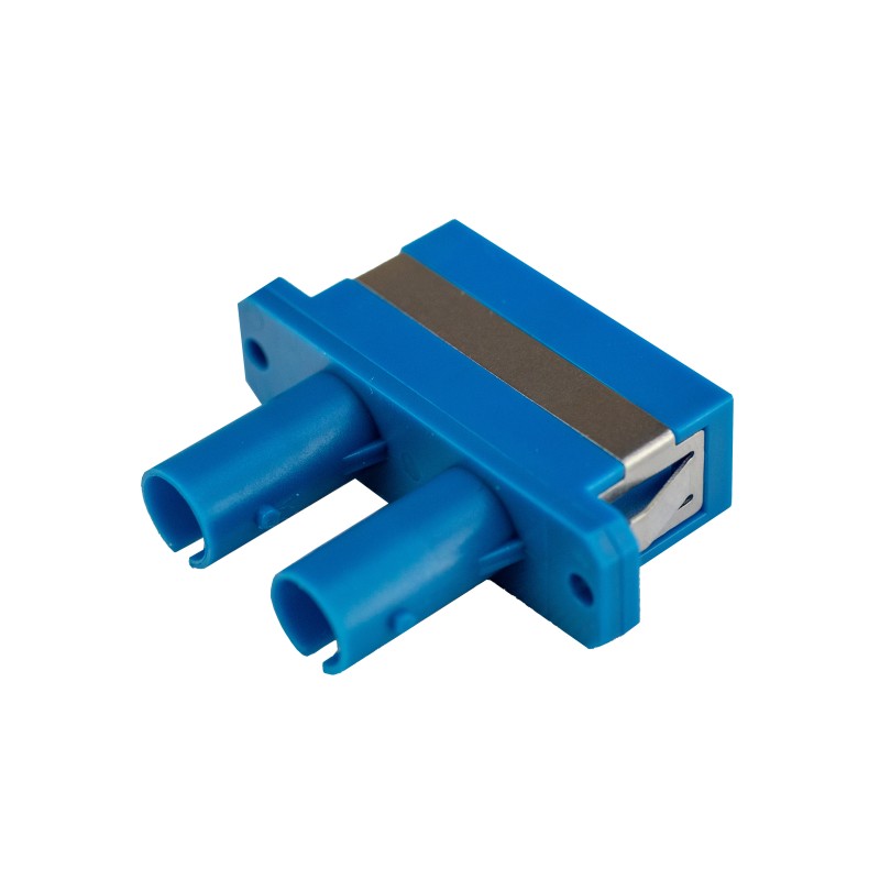 1 pcs - RS PRO ST to SC Single Mode Duplex Fibre Optic Adapter, 0.1dB Insertion Loss