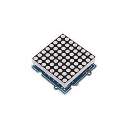 1 pcs : 104020089 - LED Lighting Development Tools Grove - Red LED Matrix w/Driver