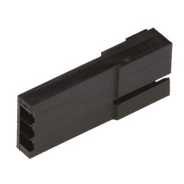 10 pcs - Molex, SL Male Connector Housing, 2.54mm Pitch, 3 Way, 1 Row