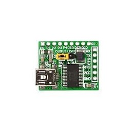 1 pcs : MIKROE-483 - Interface Development Tools USB UART 6x1 W/ CONNECTOR