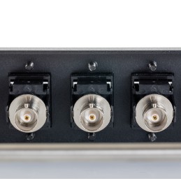 1 pcs - BNC 16 Port Loaded Rack Patch Panel, 1U Rack Height