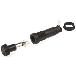 5 pcs - Littelfuse 10A Panel Mount Fuse Holder for 5 x 20mm Fuse, 250V ac