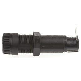 5 pcs - Littelfuse 10A Panel Mount Fuse Holder for 5 x 20mm Fuse, 250V ac