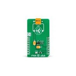 1 pcs : MIKROE-3200 - Power Management IC Development Tools Fan 4 click