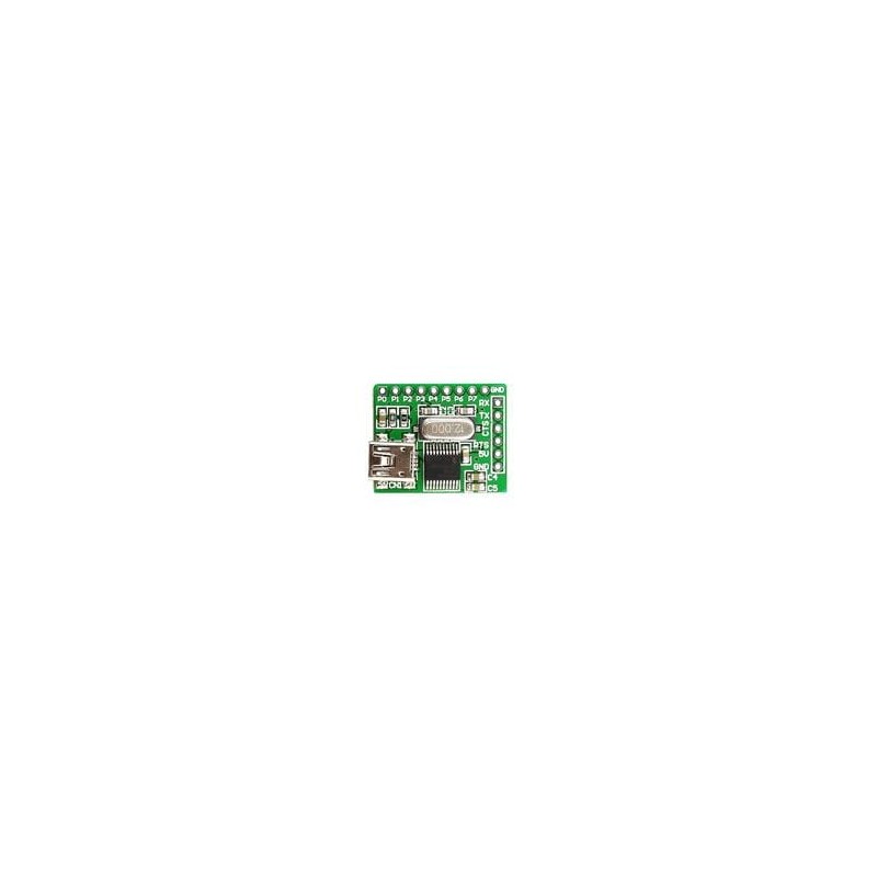 1 pcs : MIKROE-549 - Interface Development Tools USB UART 2 ADAPTER BOARD
